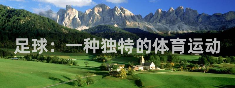 中欧体育kok官网首页：足球：一种独特的体育运动