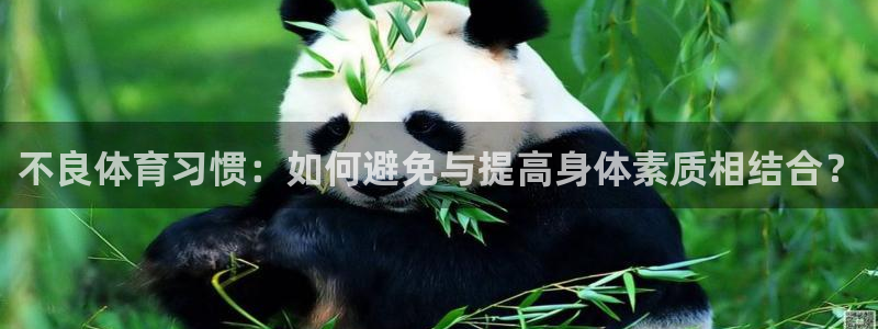 中欧体育(zoty)官网：不良体育习惯：如何避免与提高身体素质相结合？